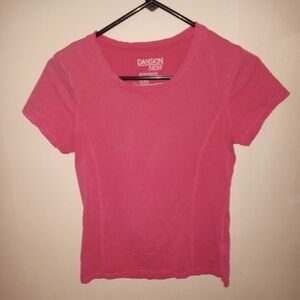 Coral pink danskin S active tee